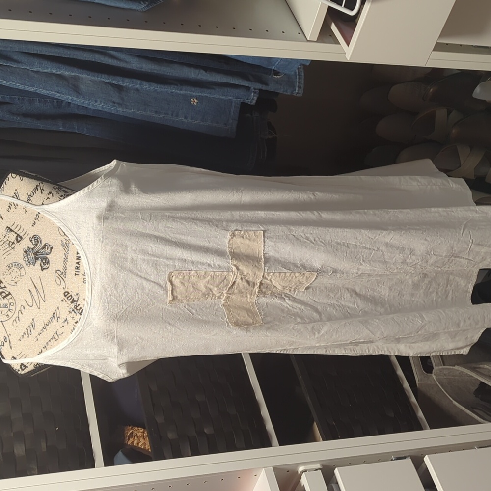 Misslook white cross dress